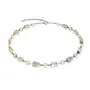 COEUR de LION ketting 4017/1216 Grijs/Goud Verguld