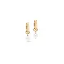 COEUR de LION oorbellen 1135/0700 Parel/Goud Verguld