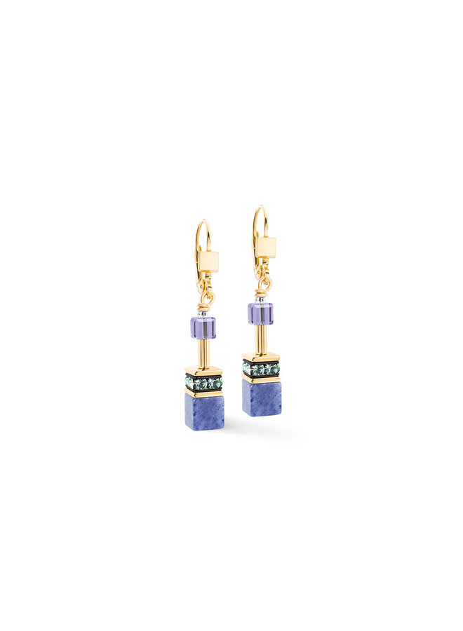 COEUR de LION oorbellen 4905/1558 Pastel Romantic/Goud Verguld