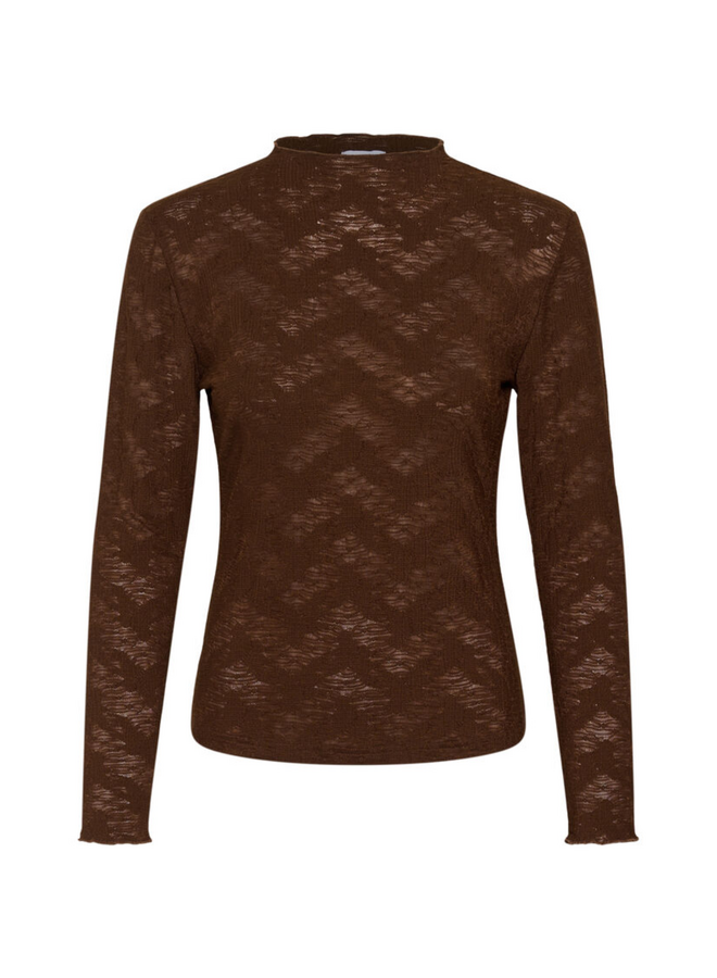 Top TadeaSZ Chocolate Brown