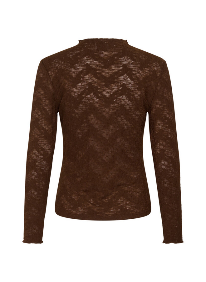 Top TadeaSZ Chocolate Brown