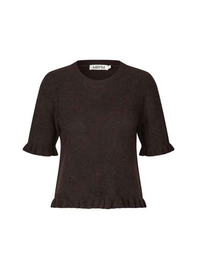 Top Carla Frill Java Melange