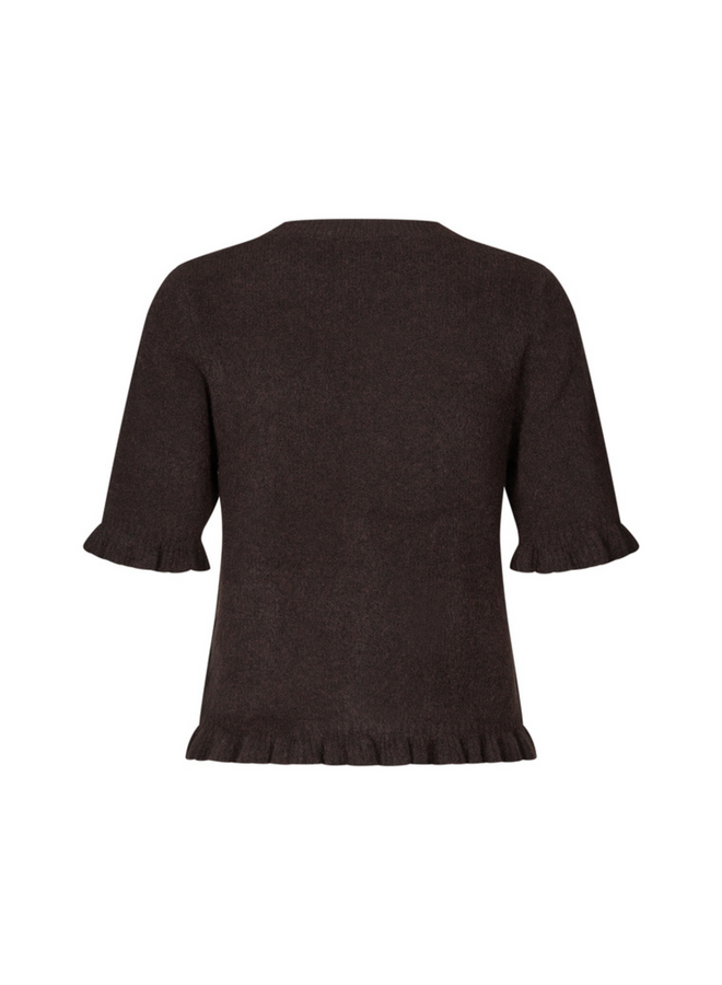 Top Carla Frill Java Melange