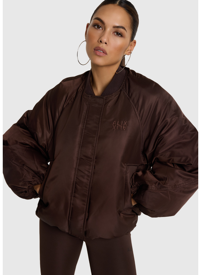 Jack Woven Nylon Deep Brown
