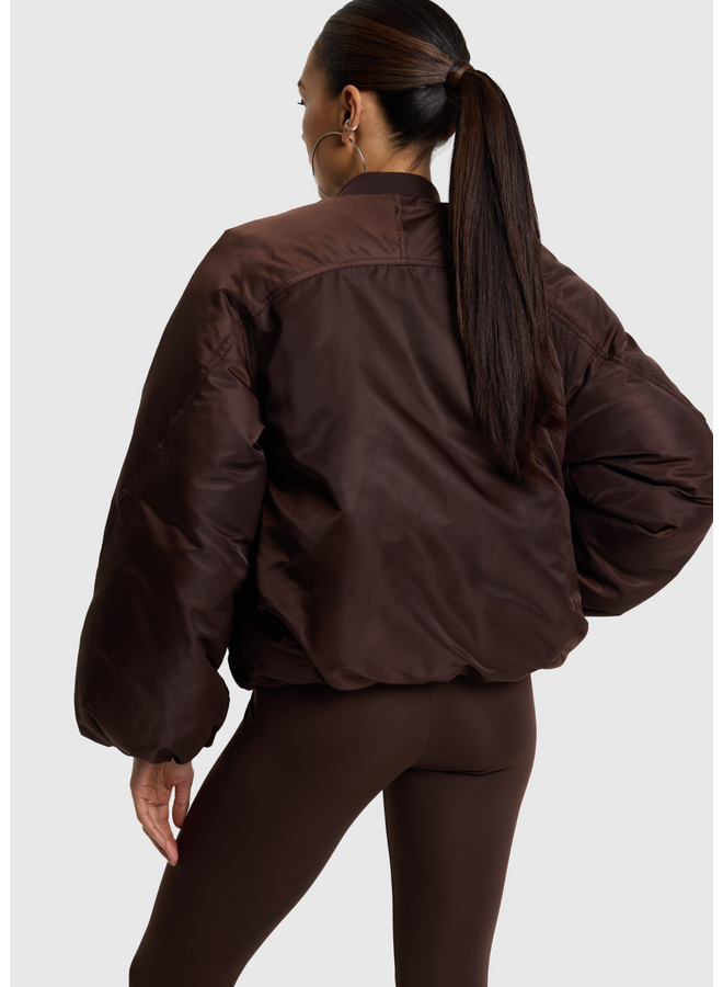 Jack Woven Nylon Deep Brown