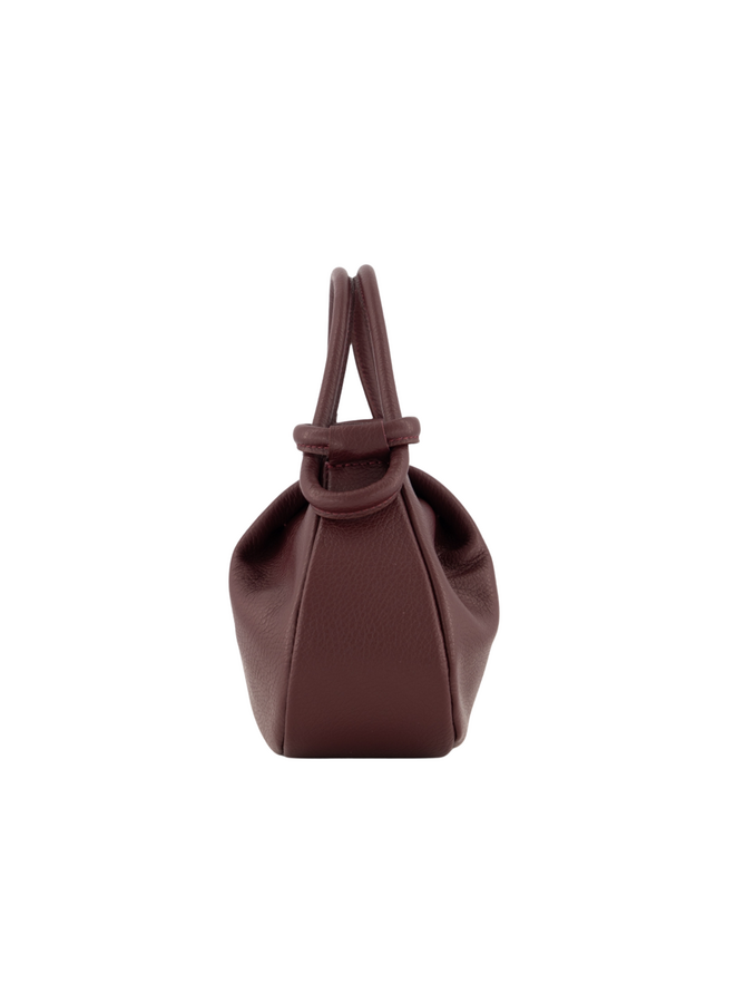 Jewelz tas Lucca Classic Grain Bordeaux/Goudkleurig