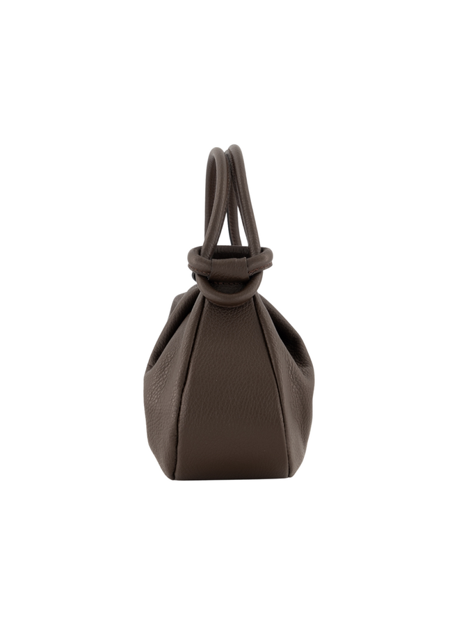 Jewelz tas Lucca Classic Grain Donkerbruin/Goudkleurig