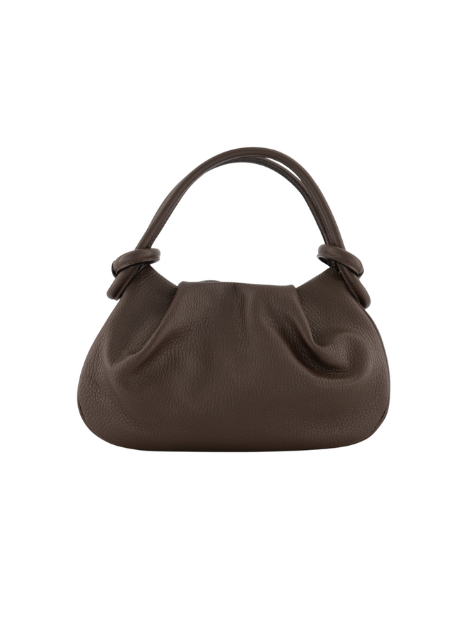 Jewelz tas Lucca Classic Grain Donkerbruin/Goudkleurig