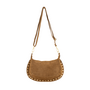 Jewelz tas Monica Suède Camel/Goudkleurig