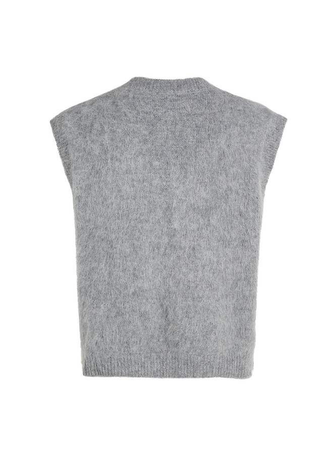 Vest Fauve Grey Melange