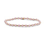 Sparkling Jewels armband Interstellar Pink Opalite Goudkleurig