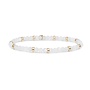 Sparkling Jewels armband Roundel Interstellar Moonstone Goudkleurig