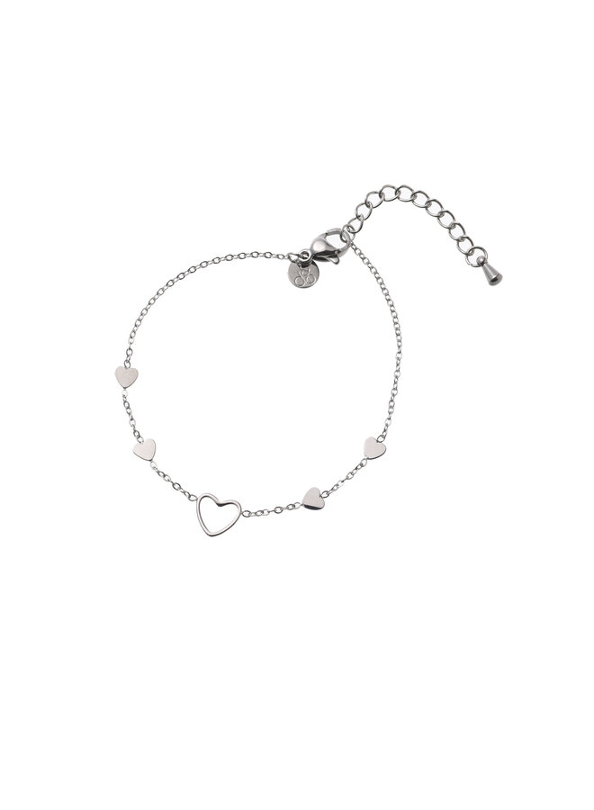Day & Eve armband B66402-1 Zilverkleurig