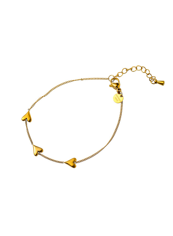Day & Eve armband B66405-2 Goudkleurig