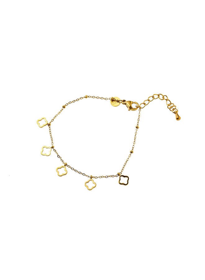 Day & Eve armband B66410-2 Goudkleurig