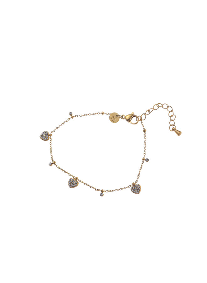 Day & Eve armband B66420-2 Goudkleurig