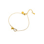 Day & Eve armband B66455-2 Goudkleurig