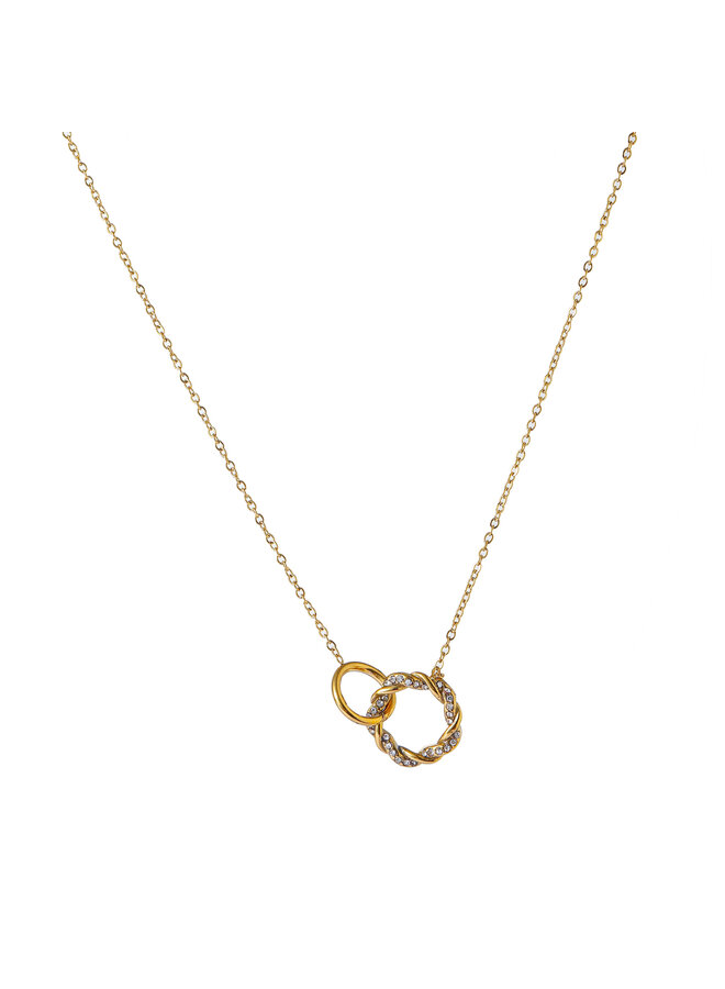 Day & Eve ketting N66417-2 Goudkleurig