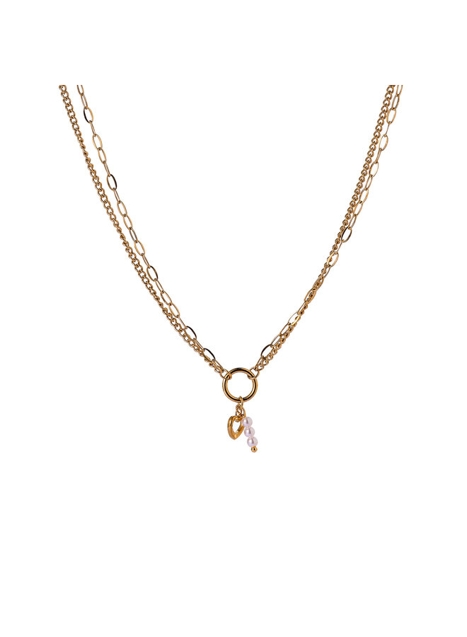 Day & Eve ketting N66429-2 Goudkleurig