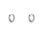 Day & Eve oorbellen E66088-1 Zilverkleurig