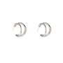 Day & Eve oorbellen E66218-1 Zilverkleurig