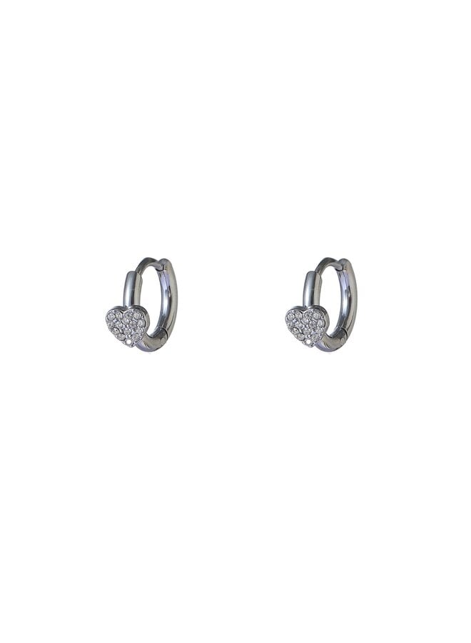 Day & Eve oorbellen E66467-1 Zilverkleurig