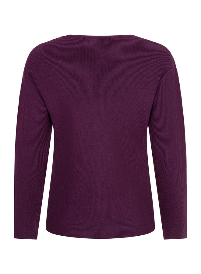 Vest Daisy Plum