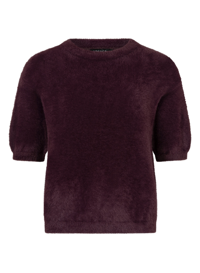 Top Mary Aubergine