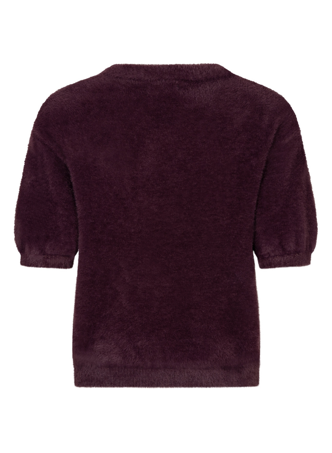 Top Mary Aubergine