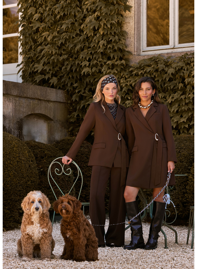 Jurk Carmel Dark Brown