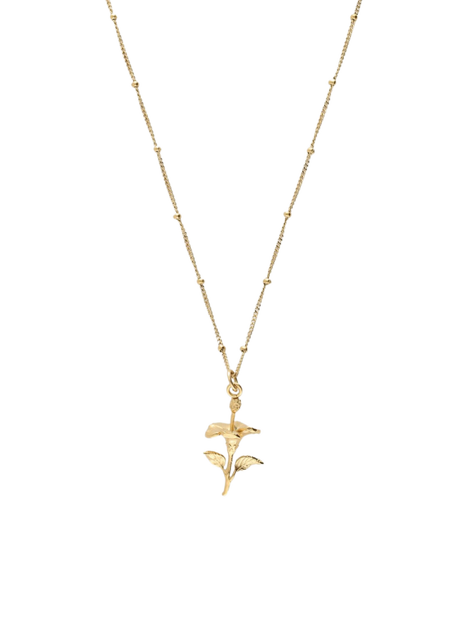 My Jewellery ketting Vintage Hibiscus Goudkleurig