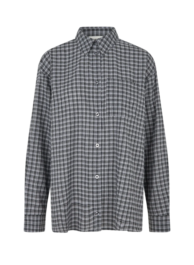 Blouse DorotheaMD Grey Check