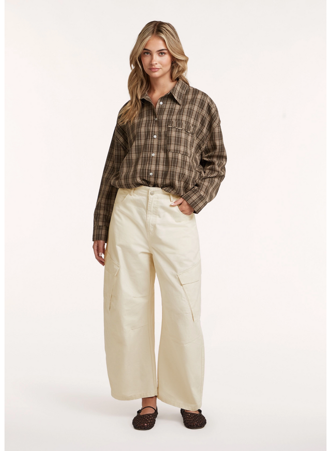 Broek Macy Natural White