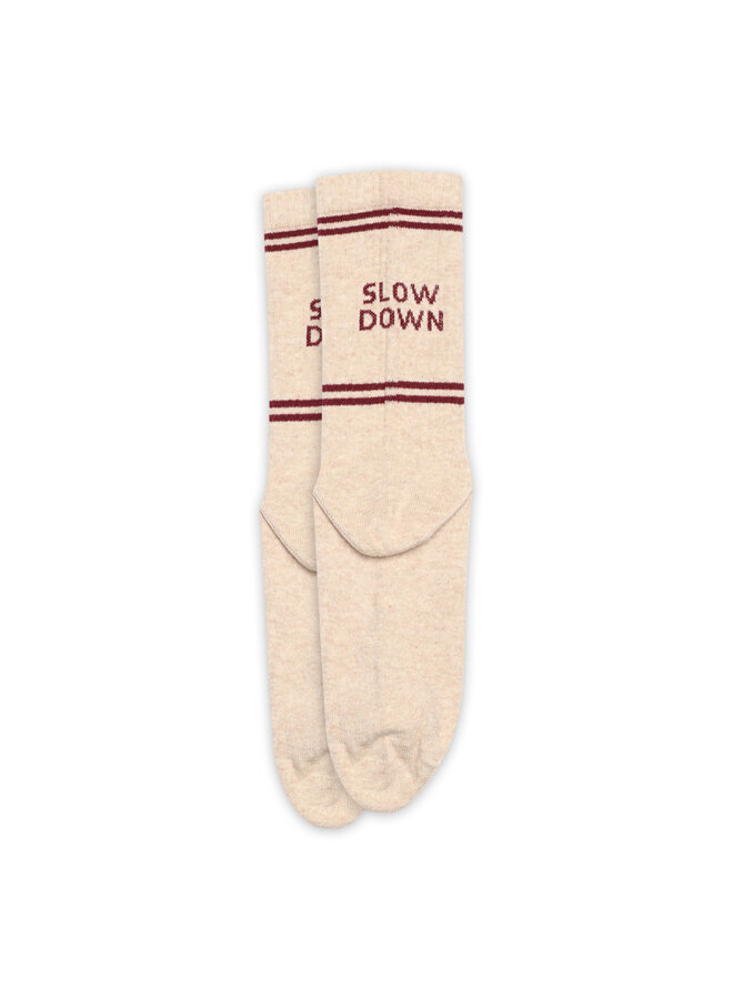 MP Denmark sokken Mia Beige Melange