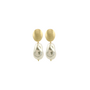LOTT. oorbellen Cecilia M Soft Yellow/Goud Verguld