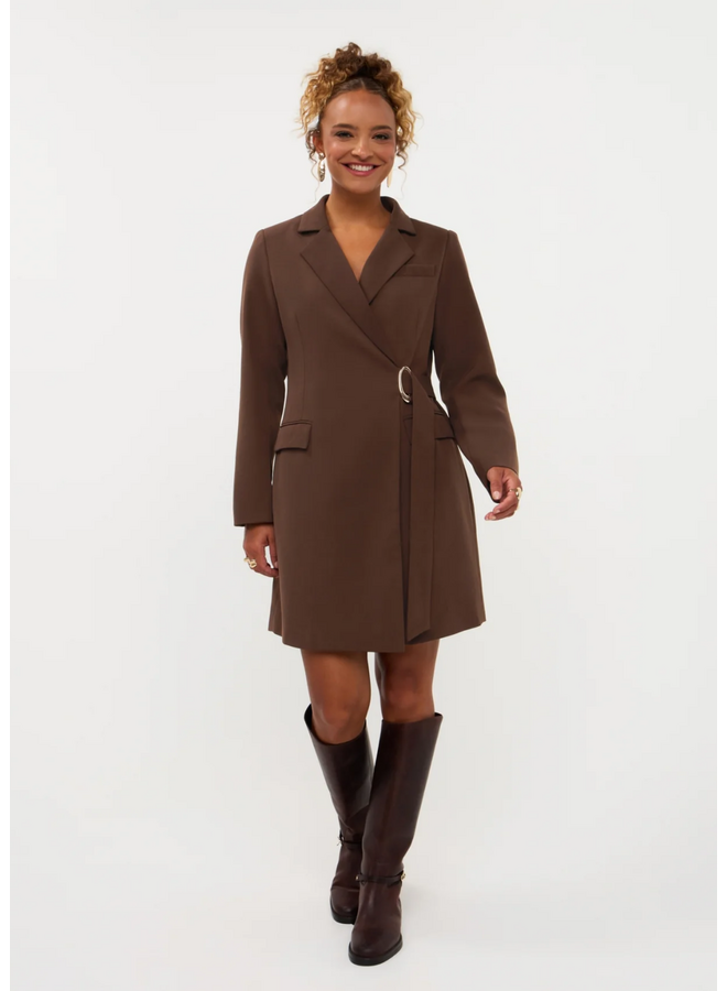 Jurk Carmel Dark Brown