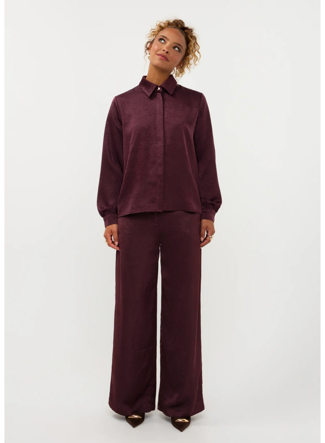 Broek Cecilia Plum