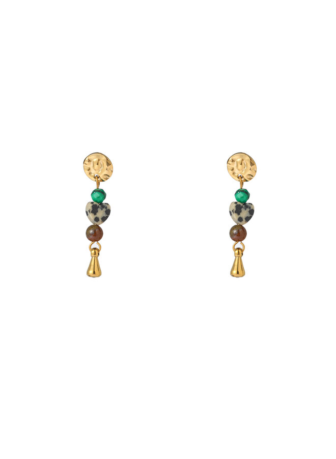 Day & Eve oorbellen E66038-2 Goudkleurig