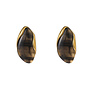 Day & Eve oorbellen E66053-2 Taupe/Goudkleurig
