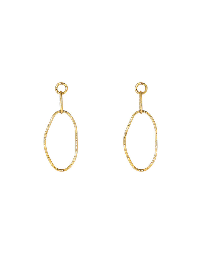 Day & Eve oorbellen E66079-2 Goudkleurig