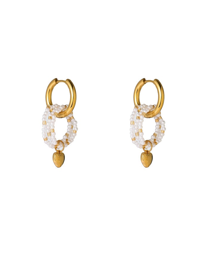 Day & Eve oorbellen E66090-2 Goudkleurig