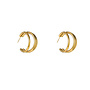 Day & Eve oorbellen E66218-2 Goudkleurig