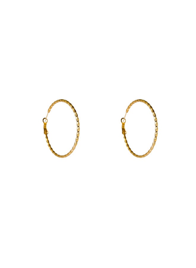 Day & Eve oorbellen E66244-2 Goudkleurig