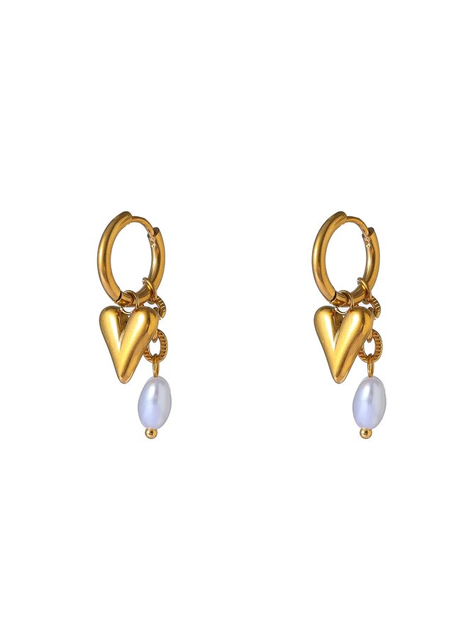 Day & Eve oorbellen E66264-2 Goudkleurig