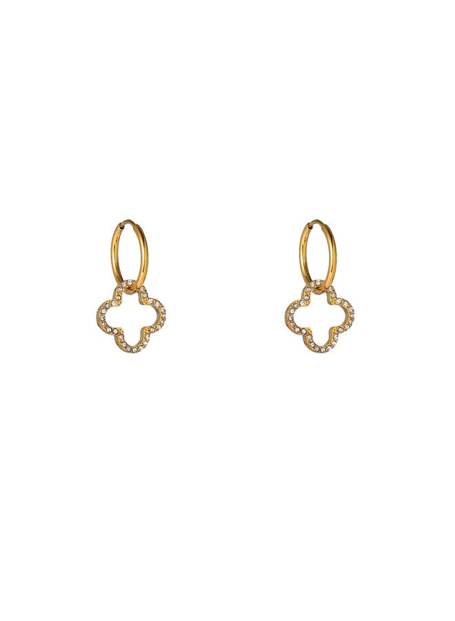 Day & Eve oorbellen E66287-2 Goudkleurig