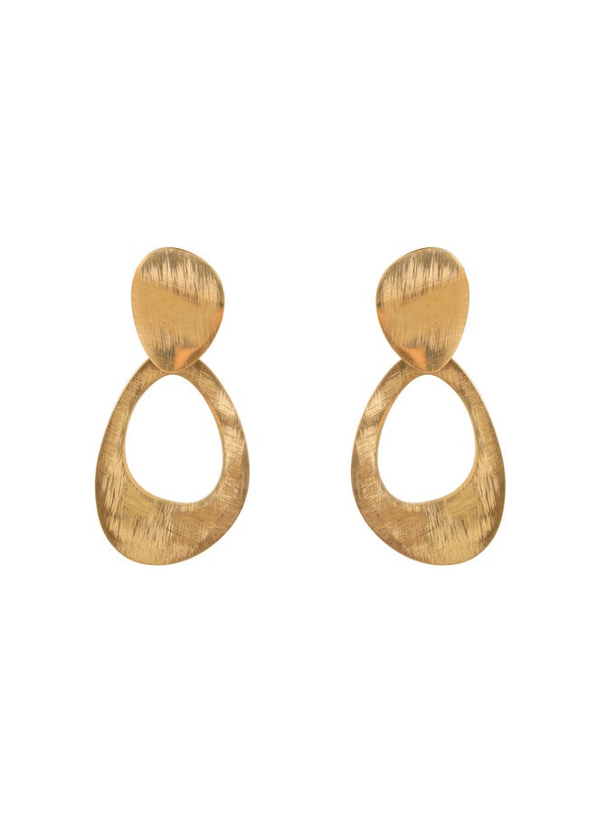 Day & Eve oorbellen E66322-2 Goudkleurig