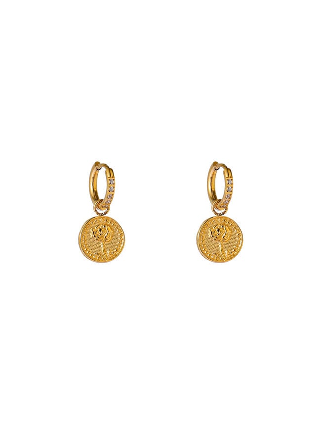 Day & Eve oorbellen E66274-2 Goudkleurig