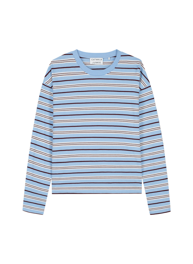 Top Striped Blue