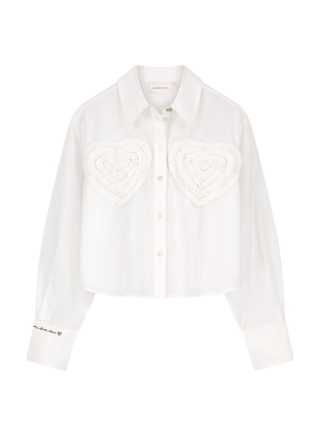 Blouse Haidy Crispy White