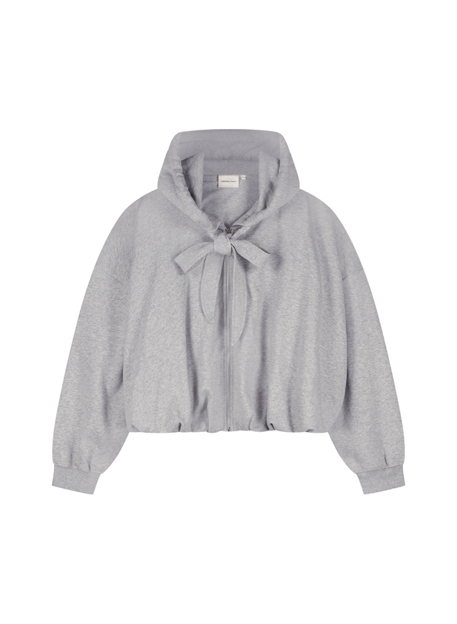 Hoodie Bubble Grey Melange